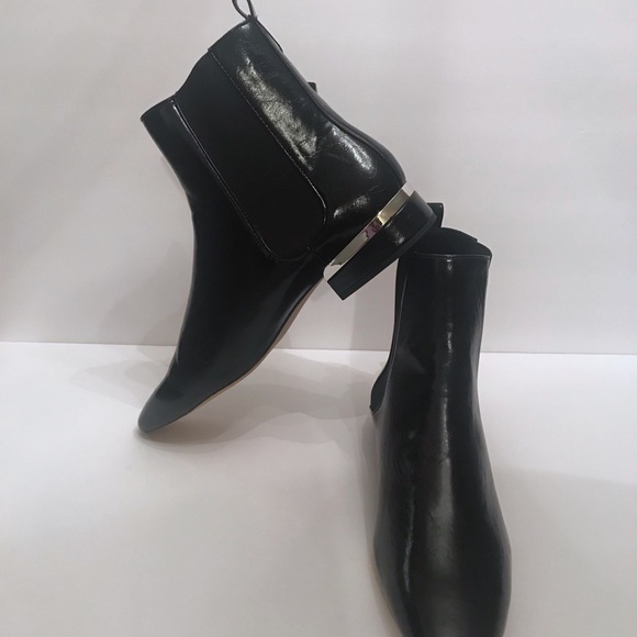 NWT Zara Black Ankle Boots - Picture 2 of 6